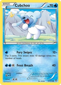 Cubchoo - XY - Furious Fists - 21/111