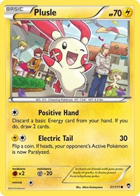 Plusle - XY - Furious Fists - 31/111