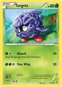 Tangela - XY - Primal Clash - 4/160