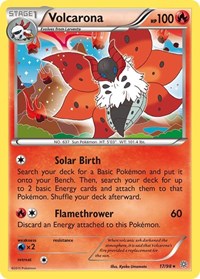 Volcarona (17) - XY - Ancient Origins - 17/98