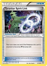Tyranitar Spirit Link - XY - Ancient Origins - 81/98