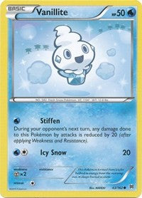 Vanillite - XY - BREAKthrough - 43/162