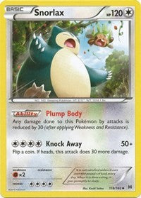 Snorlax - XY - BREAKthrough - 118/162