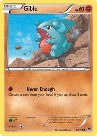 Gible - XY - BREAKpoint - 68/122
