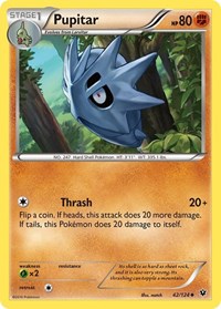 Pupitar - XY - Fates Collide - 42/124