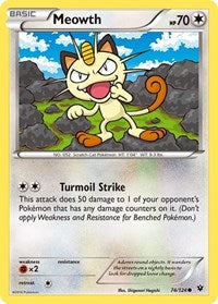 Meowth - XY - Fates Collide - 74/124