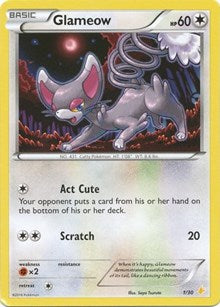 Glameow (27) - XY Trainer Kit: Pikachu Libre & Suicune - 27/30