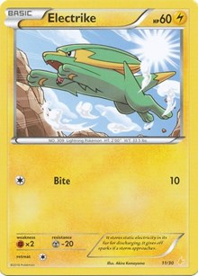 Electrike (11) - XY Trainer Kit: Pikachu Libre & Suicune - 11/30