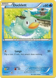 Ducklett (24) - XY Trainer Kit: Pikachu Libre & Suicune - 24/30