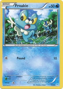 Froakie (11) - XY Trainer Kit: Pikachu Libre & Suicune - 11/30