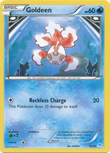 Goldeen (26) - XY Trainer Kit: Pikachu Libre & Suicune - 26/30