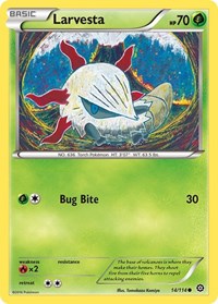 Larvesta - XY - Steam Siege - 14/114