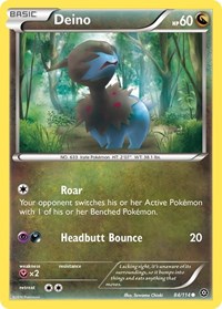 Deino - XY - Steam Siege - 84/114