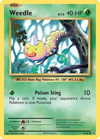 Weedle - XY - Evolutions - 5/108