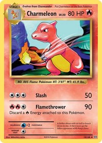 Charmeleon - XY - Evolutions - 10/108