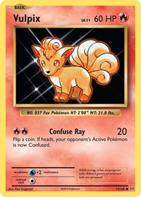 Vulpix - XY - Evolutions - 14/108