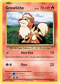 Growlithe - XY - Evolutions - 17/108
