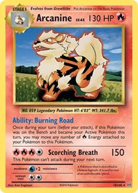 Arcanine - XY - Evolutions - 18/108