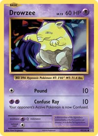 Drowzee - XY - Evolutions - 49/108