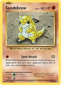 Sandshrew - XY - Evolutions - 54/108
