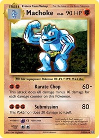 Machoke - XY - Evolutions - 58/108