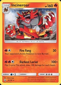 Incineroar - SM Base Set - 26/149
