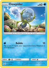 Dewpider - SM Base Set - 45/149