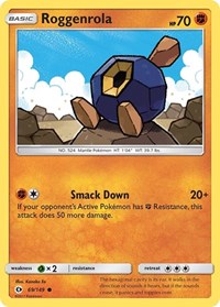 Roggenrola - SM Base Set - 69/149