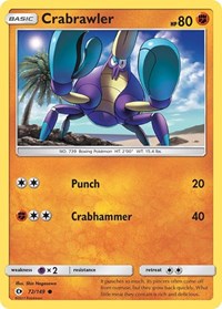 Crabrawler - SM Base Set - 72/149