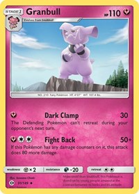 Granbull - SM Base Set - 91/149