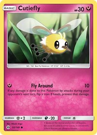 Cutiefly - SM Base Set - 92/149