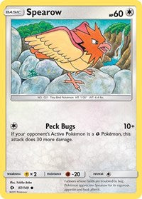 Spearow - SM Base Set - 97/149