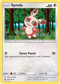 Spinda - SM Base Set - 102/149
