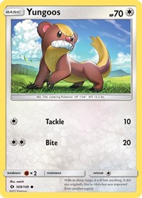 Yungoos - SM Base Set - 109/149