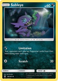 Sableye - SM - Guardians Rising - 80/145