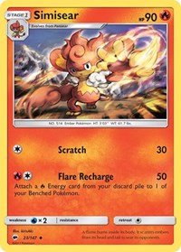 Simisear - SM - Burning Shadows - 23/147