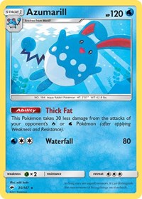 Azumarill - SM - Burning Shadows - 35/147