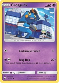 Croagunk - SM - Burning Shadows - 54/147