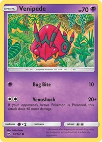 Venipede - SM - Burning Shadows - 56/147