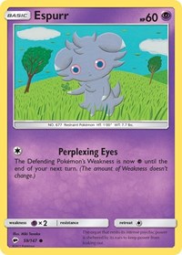 Espurr - SM - Burning Shadows - 59/147