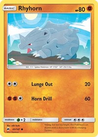 Rhyhorn - SM - Burning Shadows - 65/147