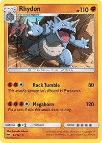 Rhydon - SM - Burning Shadows - 66/147