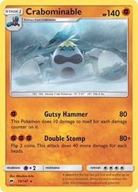 Crabominable - SM - Burning Shadows - 74/147