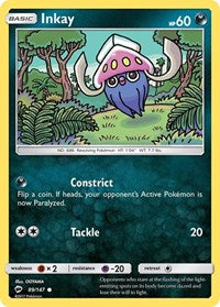 Inkay - SM - Burning Shadows - 89/147