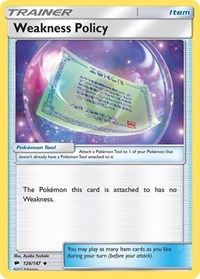 Weakness Policy - SM - Burning Shadows - 126/147