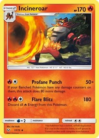 Incineroar - Shining Legends - 17/73