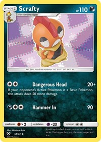 Scrafty - Shining Legends - 51/73