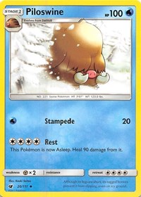 Piloswine - SM - Crimson Invasion - 20/111
