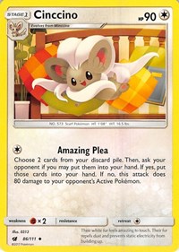 Cinccino - SM - Crimson Invasion - 86/111