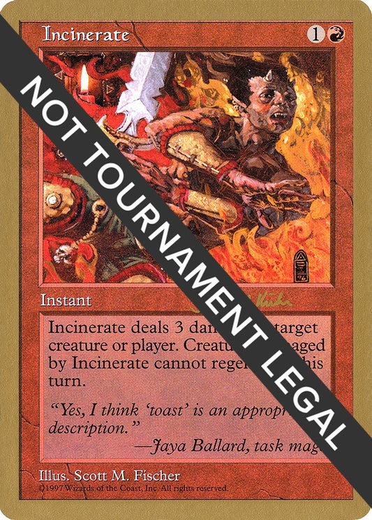 Incinerate - 1997 Janosch Kuhn (5ED)